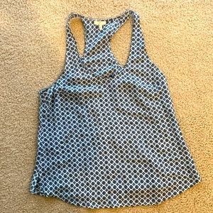 Joie blue pattern sleeveless tank